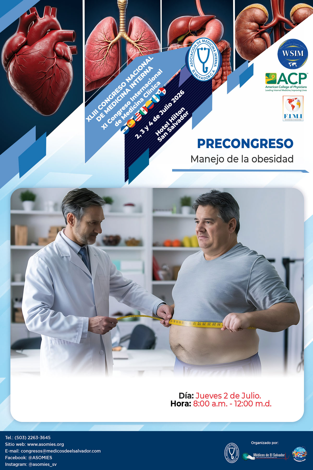 Congreso + Precongreso Manejo de la Obesidad
